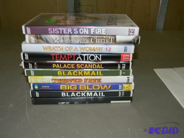 Lot of 10 DVDs - all pictured incl...
