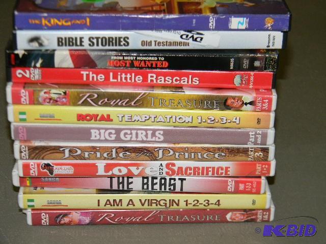 Lot of 12 DVDs - all pictured incl...