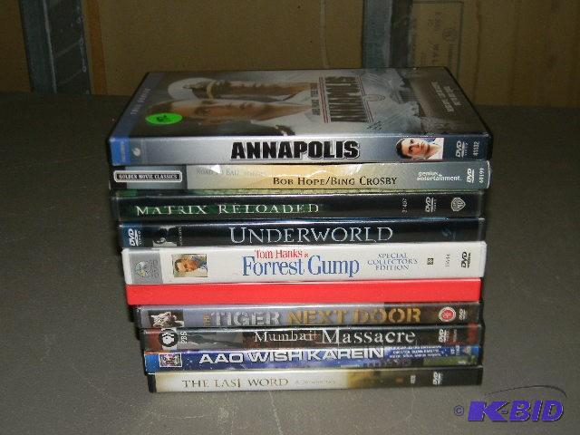Lot of 10 DVDs - all pictured incl...
