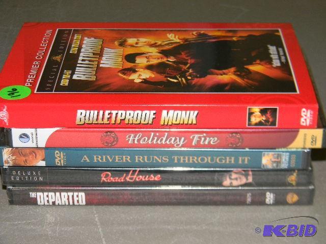 Lot of 5 NEW DVDs - all pictured i...