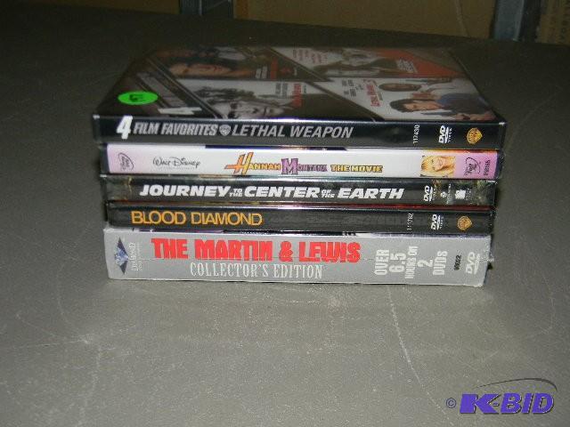 Lot of 5 NEW DVDs - all pictured i...