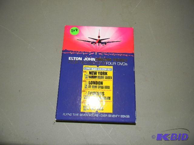 Elton John 4-disc DVD set featuring...