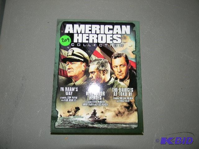 American Heros DVD collection...