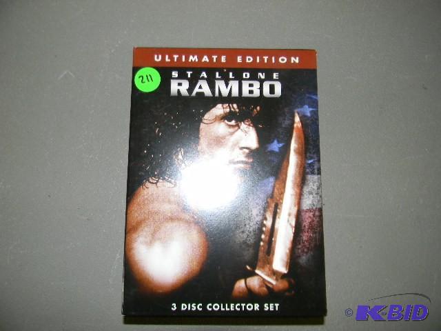 Rambo Ultimate Edition 3-disc colle...