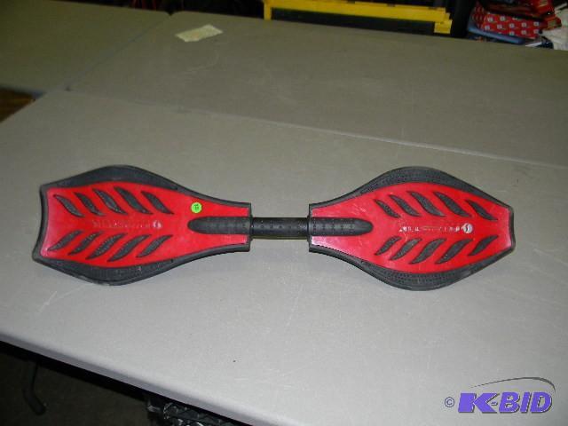 Rip Stick 2-wheeled skateboard...