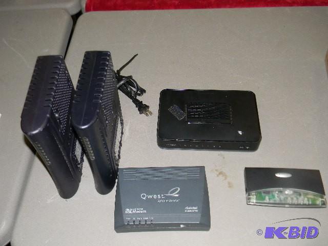 Lot of 5 modems...