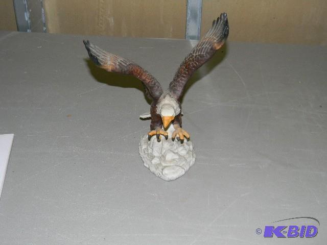Porcelain eagle figurine...