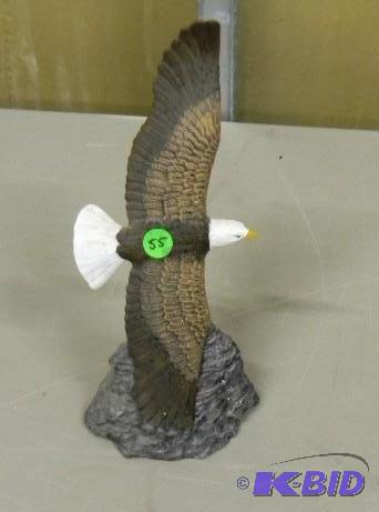 Porcelain eagle figurine...