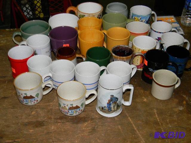 Lot of coffee cups...