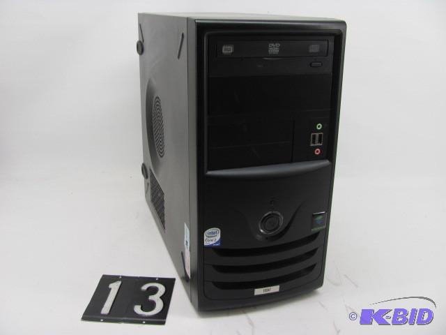 lot 13 image: Intel bearlake Q35 desktop computer...