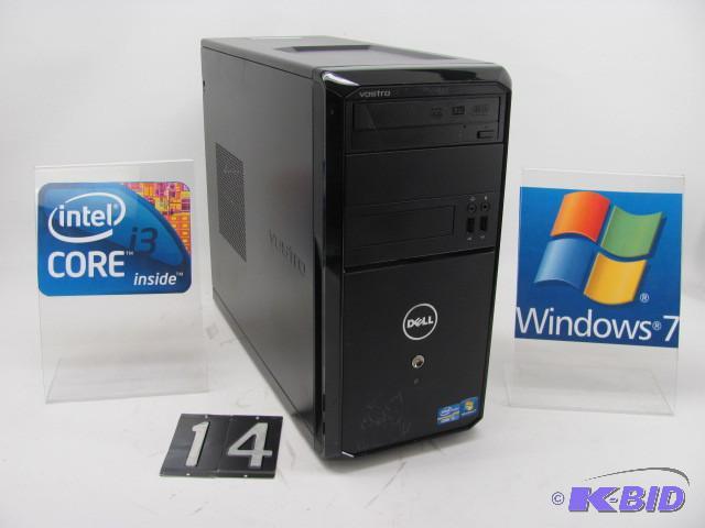 lot 14 image: Dell vostro 260 desktop computer. T...