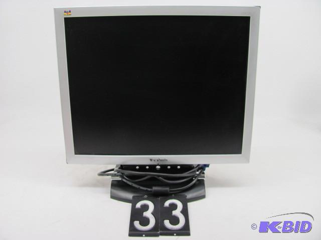 lot 33 image: Viewsonic VA721 17" LCD monito...