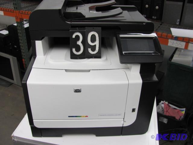 lot 39 image: HP jetpro CM1415fnw color MFP print...