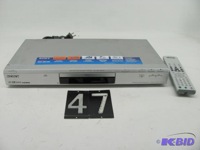 lot 47 image: Sony DVP-NS70H HD CDDVD player. Th...