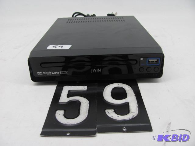 lot 59 image: Jwin CDDVDMP3 player. This unit i...