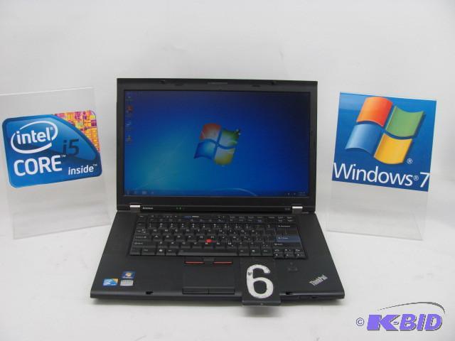 lot 6 image: Lenovo thinkpad T510 laptop compute...
