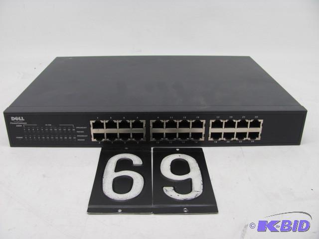 lot 69 image: Dell power connect 2224 network swi...