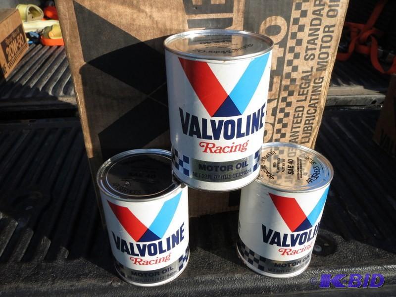 12 Qts. Valvoline Racing Motor Oil ...