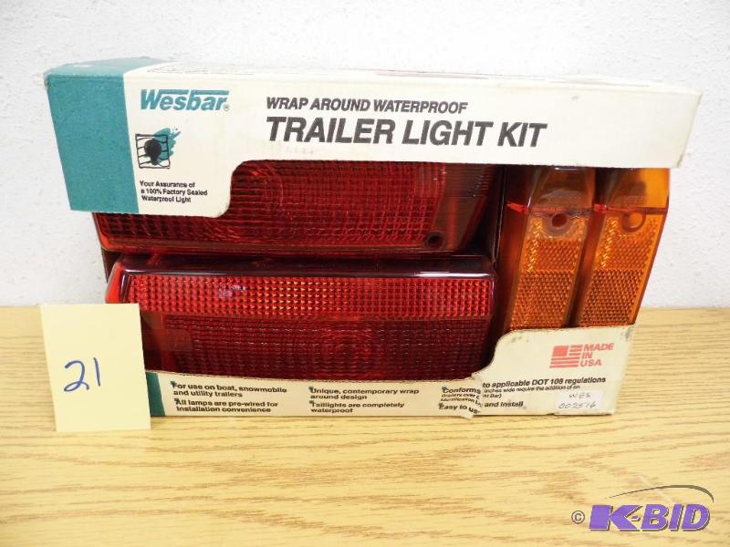 Wesbar Wraparound Trailer Light Kit