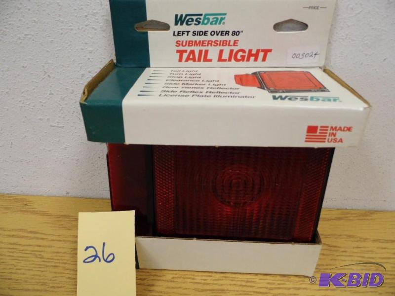 Wesbar Left Side Tail Light