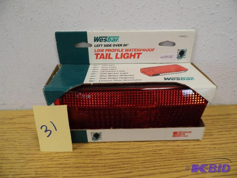 Wesbar Left Side Tail Light