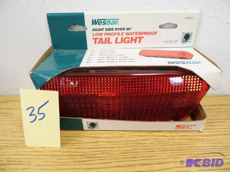 Wesbar Right Side Tail Light