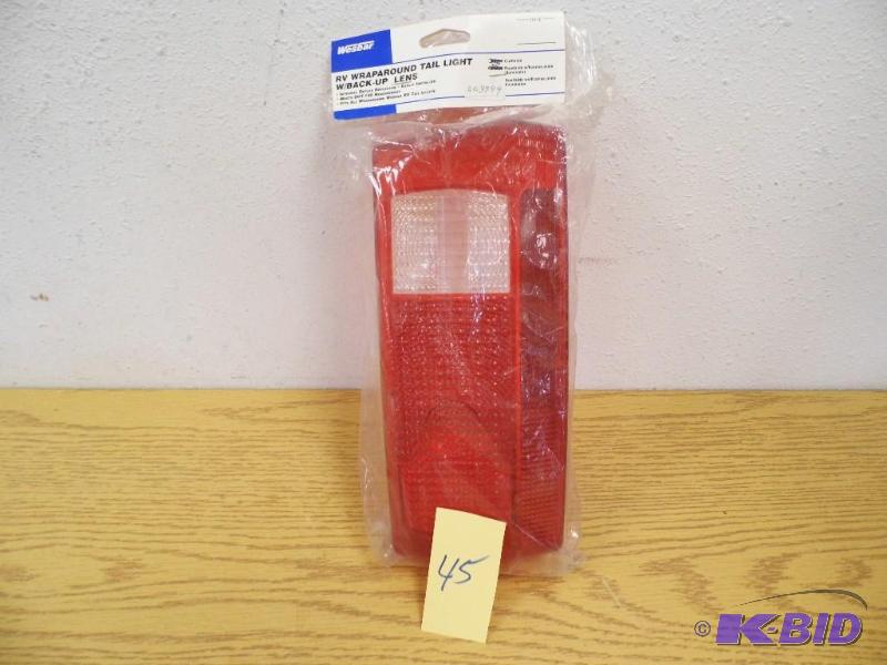 Wesbar RV Wraparound Tail Light wBackup Light