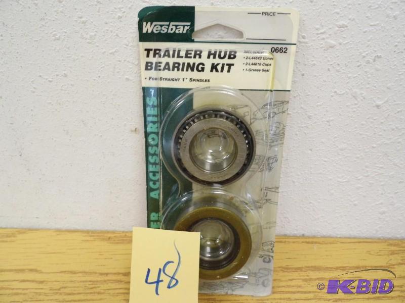Wesbar Trailer Hub Bearing Kit