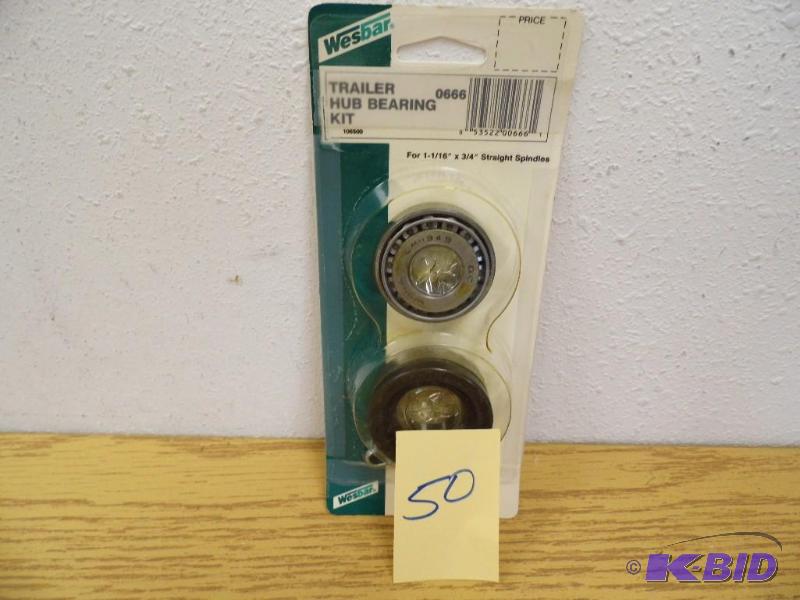 Wesbar Trailer Hub Bearing Kit