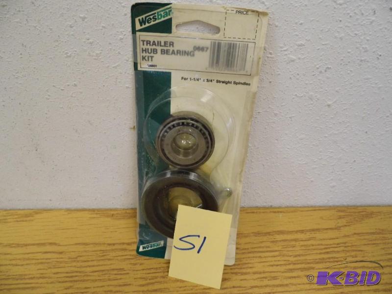 Wesbar Trailer Hub Bearing Kit