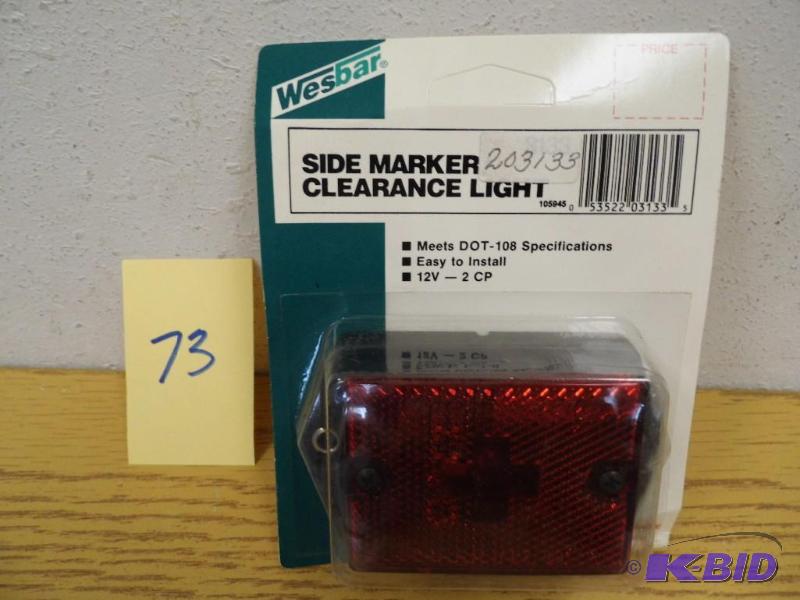 Wesbar Earmount Clearance Marker Lamp