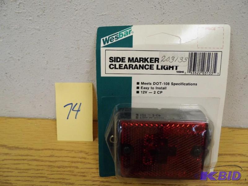 Wesbar Earmount Clearance Marker Lamp