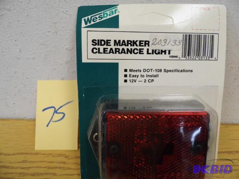 Wesbar Earmount Clearance Marker Lamp