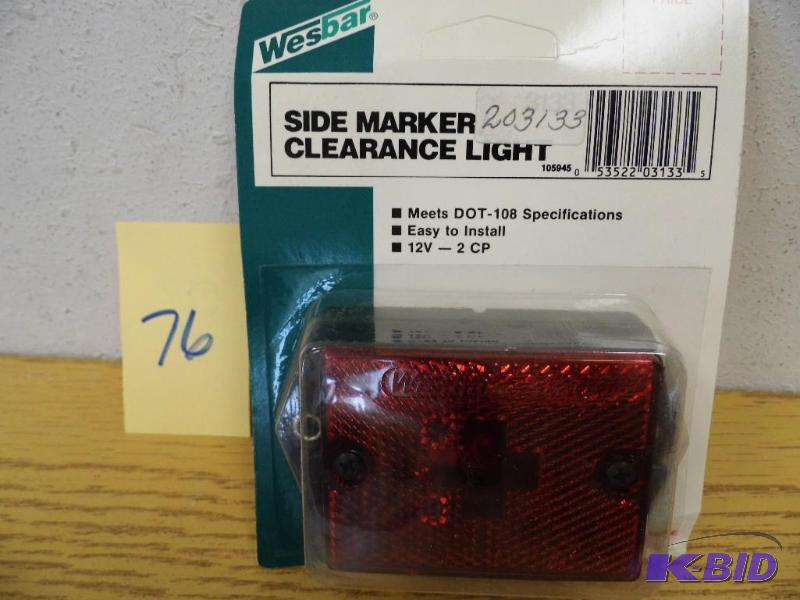 Wesbar Earmount Clearance Marker Lamp