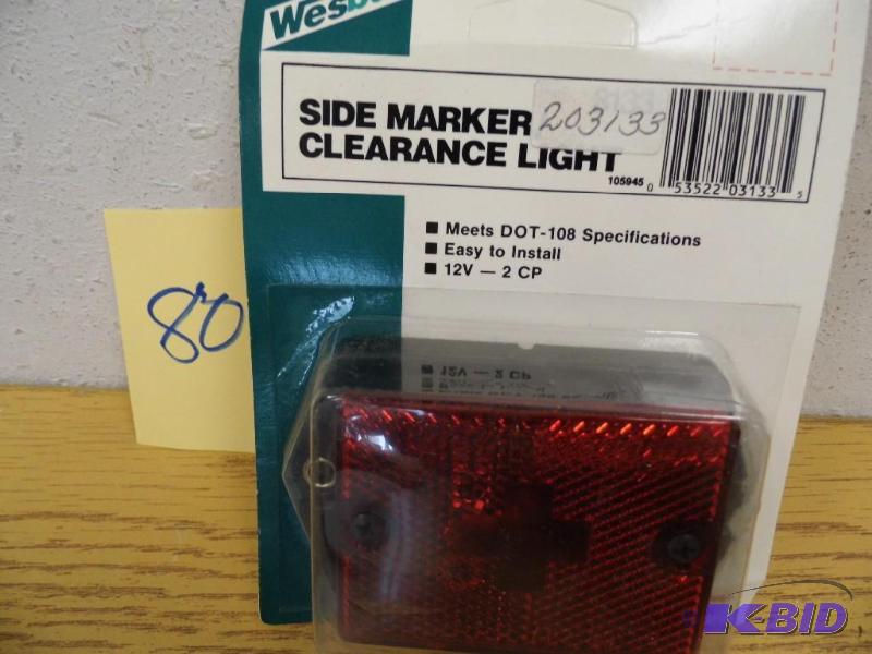 Wesbar Earmount Clearance Marker Lamp
