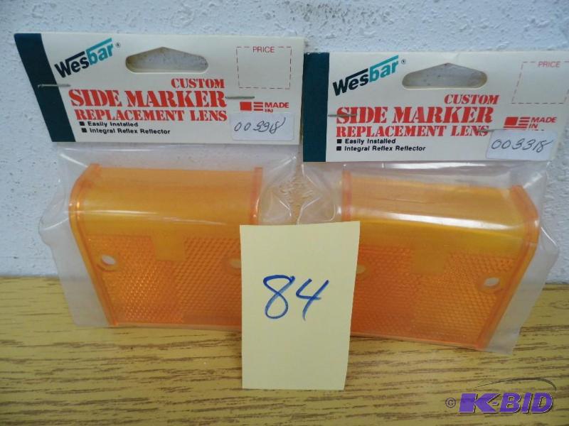 Wesbar 2 Piece Side Marker Replacement Lens
