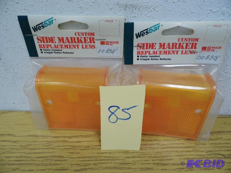 Wesbar 2 Piece Side Marker Replacement Lens