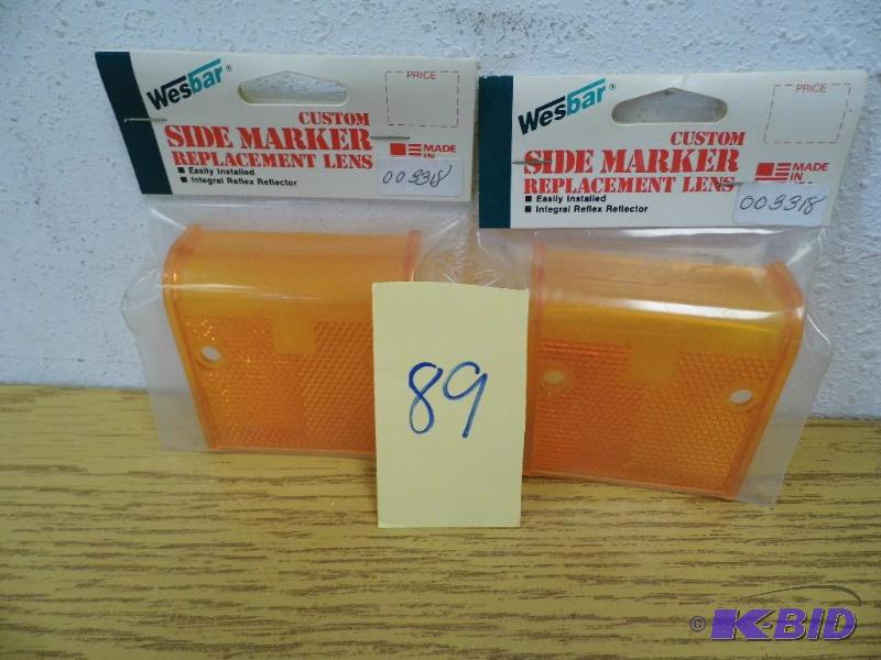 Wesbar 2 Piece Side Marker Replacement Lens