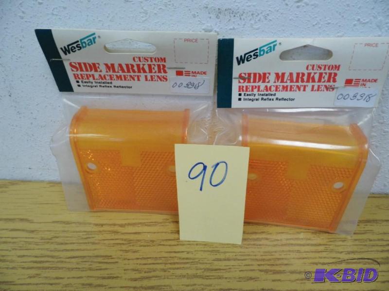 Wesbar 2 Piece Side Marker Replacement Lens