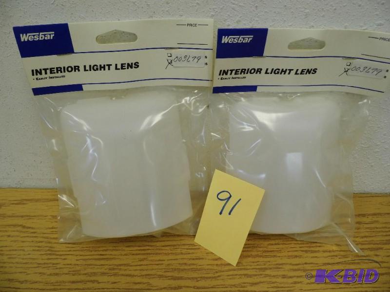 Wesbar 2 Piece Interior Light Lens