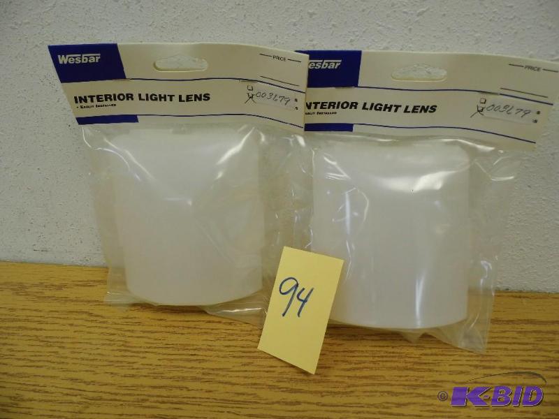 Wesbar 2 Piece Interior Light Lens