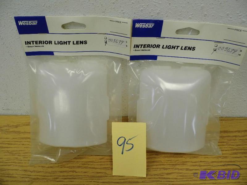 Wesbar 2 Piece Interior Light Lens