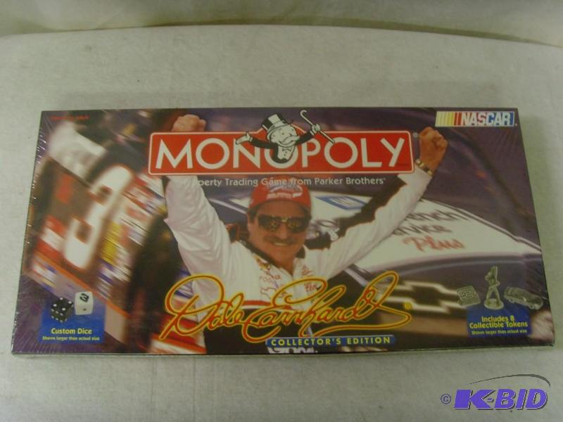 lot 39 image: Dale Earnhardt Monopoly Collectors