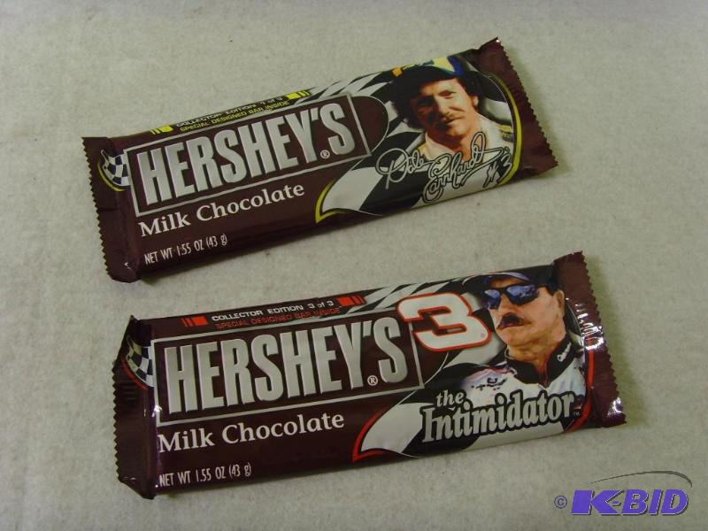 lot 40 image: Dale Earnhardt Hersheys Bars