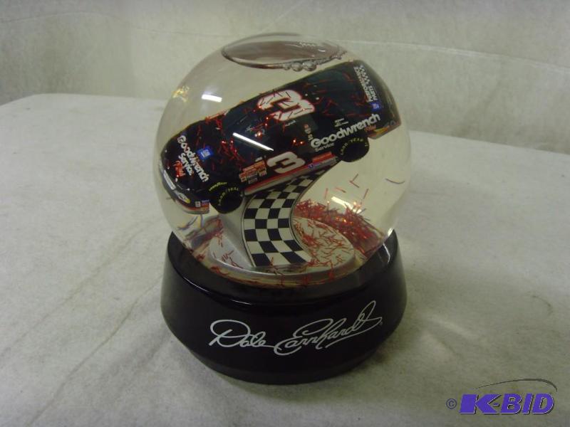 lot 48 image: Dale Earnhardt #3 Car Snow Globe
