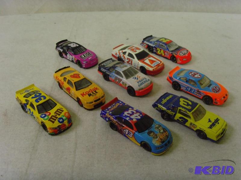 lot 71 image: Lot of 9 NASCAR cars