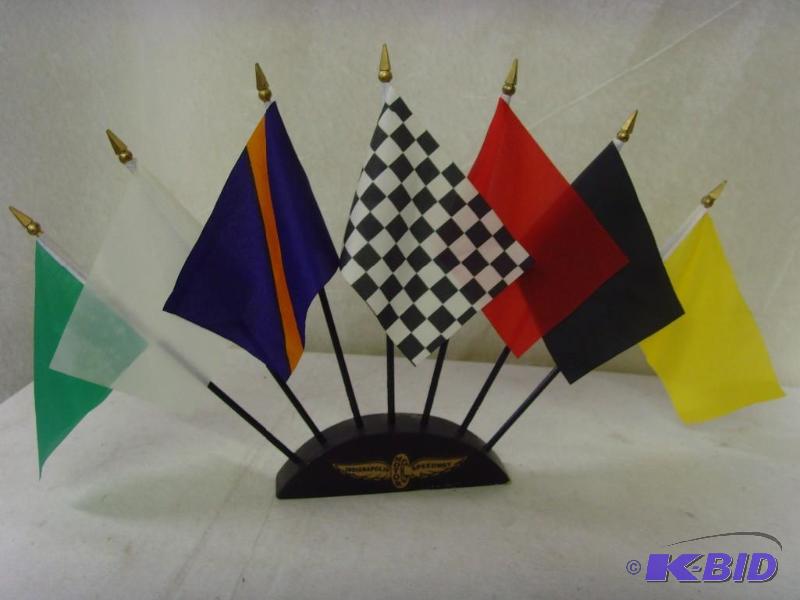 lot 75 image: Indianapolis Motor Speedway Flags