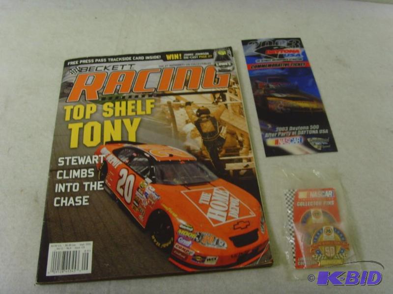 lot 76 image: Nascar Memorabilia