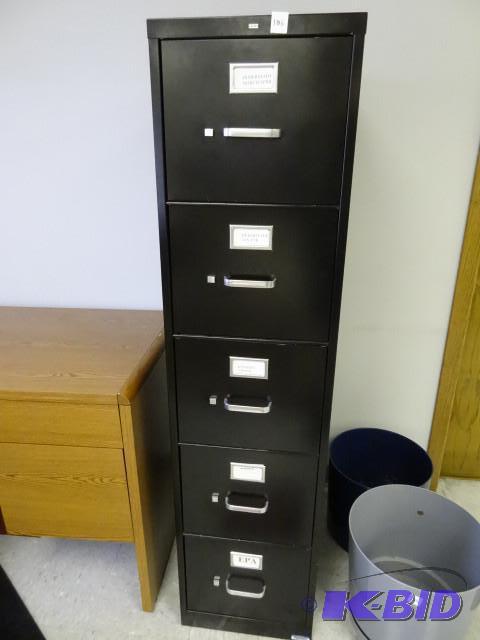 15&quot metal 5 drawer lateral fil...