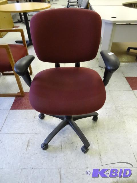 Office chair on wheels....